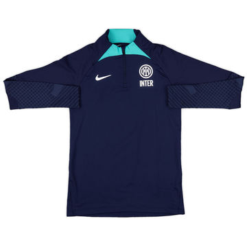 2022-23 Inter Milan Nike 1/4 Zip Drill Top - 9/10 - (S)