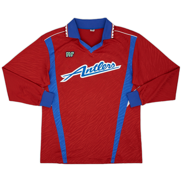 1992 Kashima Antlers Home L/S Shirt #9 - 9/10 - (L)