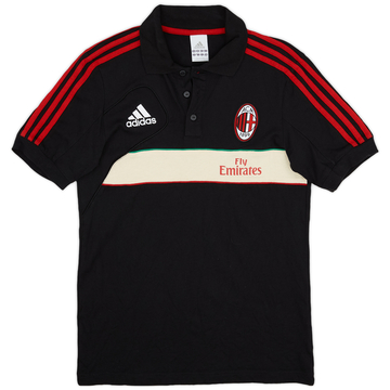 2012-13 AC Milan adidas Polo Shirt - 8/10 - (S)