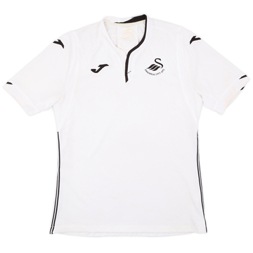 2018-19 Swansea Player Issue Home Shirt - 6/10 - (XL)