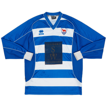 2007-08 Oxford City Home L/S Shirt #9 - 6/10 - (S)