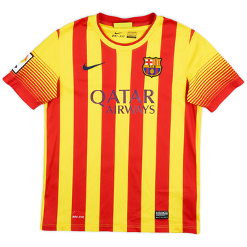 2013-15 Barcelona Away Shirt - 8/10 - (L.Boys)