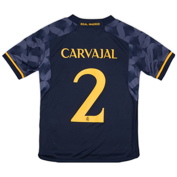 2023-24 Real Madrid Away Shirt Carvajal #2 (S.Kids)