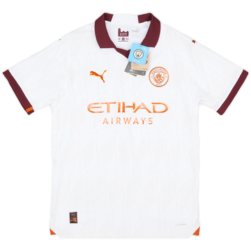 2023-24 Manchester City Player Issue Away Shirt (M)