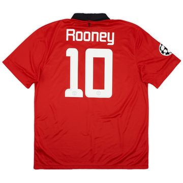 2013-14 Manchester United Home Shirt Rooney #10 (XL)