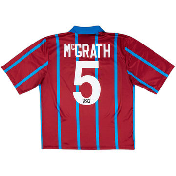 1993-95 Aston Villa Home Shirt McGrath #5 - 8/10 - (L)