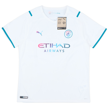 2021-22 Manchester City Wome's Player Issue Away Shirt