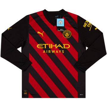 2022-23 Manchester City Away L/S Shirt