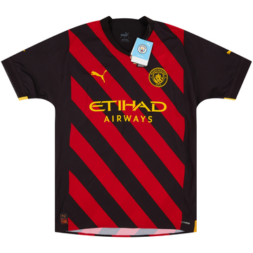 2022-23 Manchester City Player Issue Away Shirt