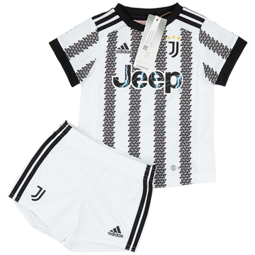 2022-23 Juventus Home Shirt & Shorts Kit - (BABY)