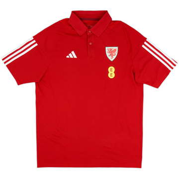 2023-24 Wales adidas Polo T-Shirt