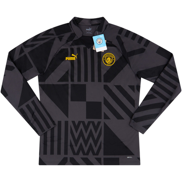 2022-23 Manchester City Puma Pre-Match Training Sweat Top