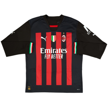 2022-23 AC Milan Home L/S Shirt