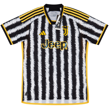 2023-24 Juventus Authentic Home Shirt