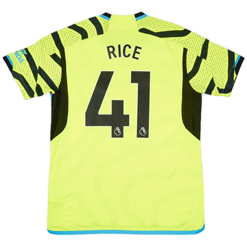 2023-24 Arsenal Away Shirt Rice #41