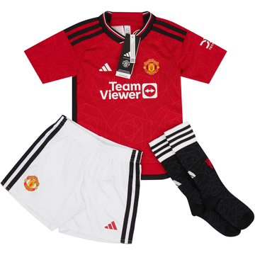 2023-24 Manchester United Home Full Kit (Little Kids)