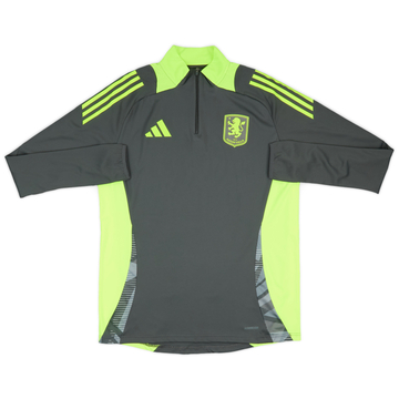 2024-25 Aston Villa adidas 1/4 Zip Training Top