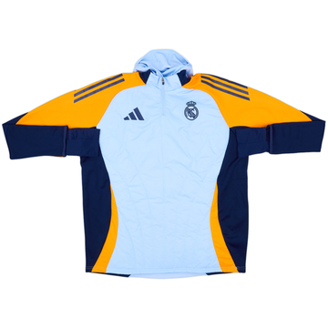 2024-25 Real Madrid adidas 1/4 Zip Winterized Top