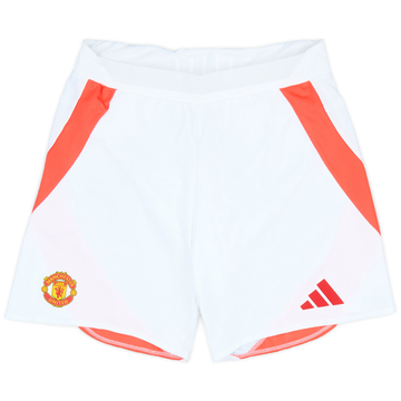 2024-25 Manchester United Authentic Home Shorts