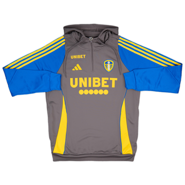 2024-25 Leeds United Player Issue 1/4 Zip Training Top (S)