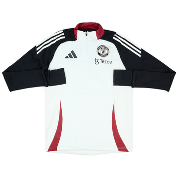 2024-25 Manchester United adidas 1/4 Zip Winter Training Top