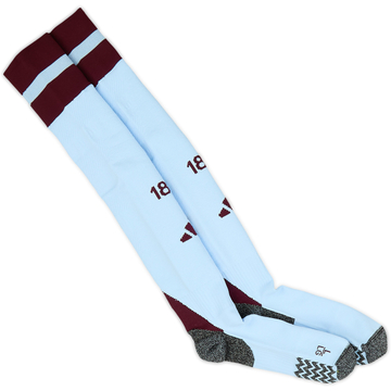 2025-26 Aston Villa Home Socks (UK 8.5-10)