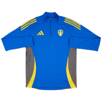 2024-25 Leeds United adidas 1/4 Zip Training Top