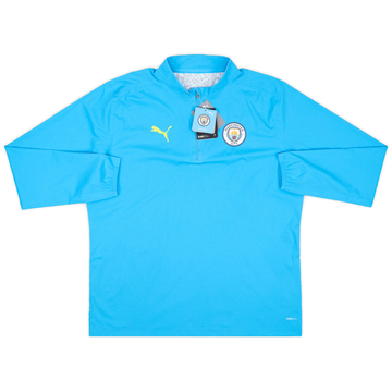 2024-25 Manchester City Puma 1/4 Zip Rain Top