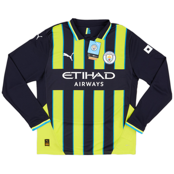 2024-25 Manchester City Away L/S Shirt