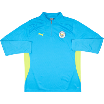 2024-25 Manchester City Puma 1/4 Zip Training Top