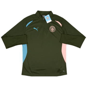 2024-25 Manchester City Puma 1/4 Zip Training Top