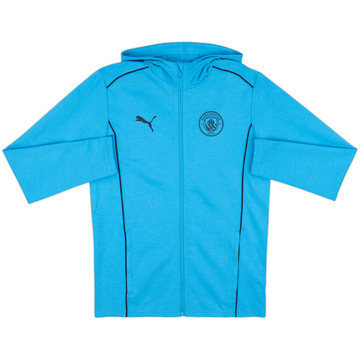 2023-24 Manchester City Puma Casual Hooded Top (XL.Kids)