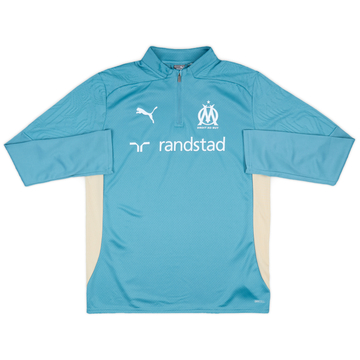 2024-25 Olympique Marseille Puma 1/4 Zip Training Top (KIDS)