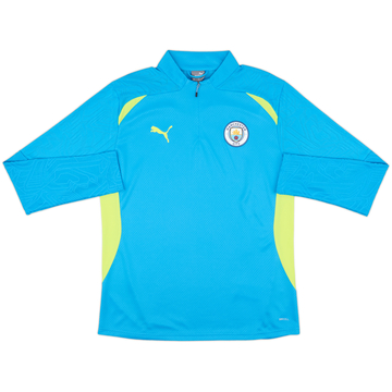 2024-25 Manchester City Puma 1/4 Zip Training Top