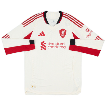 2025-26 Liverpool Authentic Away L/S Shirt