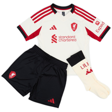 2025-26 Liverpool Away Full Kit (Little Kids)