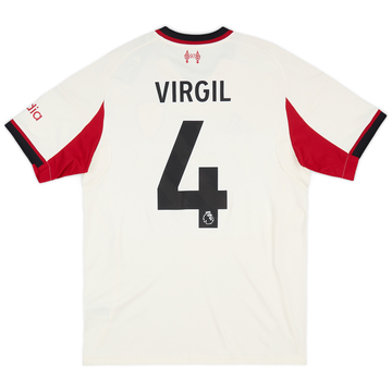 2025-26 Liverpool Away Shirt Virgil #4