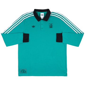 2025-26 Liverpool adidas Originals Icon Polo L/S Shirt