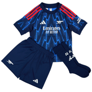 2025-26 Arsenal Away Full Kit (Little Kids)