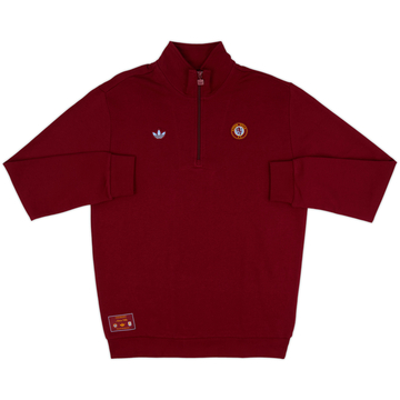 2025-26 Aston Villa adidas Originals Terrace Icons 1/4 Zip Top