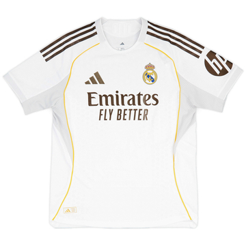 2025-26 Real Madrid Authentic Home Shirt