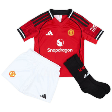 2025-26 Manchester United Home Full Kit (Little Kids)
