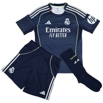 2025-26 Real Madrid Away Full Kit (KIDS)