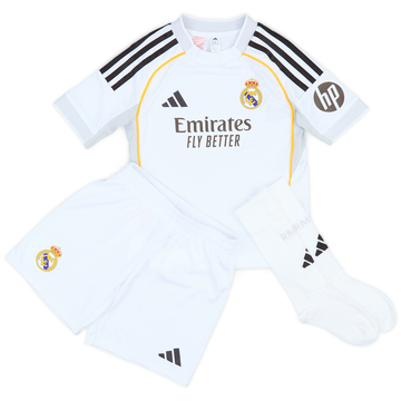 2025-26 Real Madrid Home Full Kit (Little Kids)