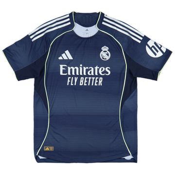 2025-26 Real Madrid Authentic Away Shirt