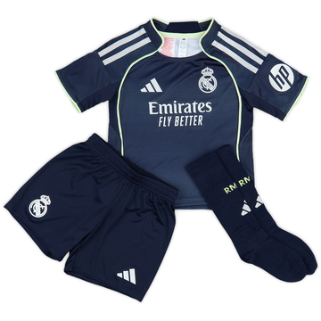 2025-26 Real Madrid Away Full Kit (Little Kids)