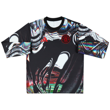 2025-26 Manchester United adidas Pre-Match Warm Top