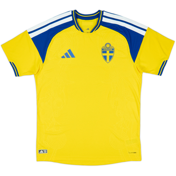 2026-27 Sweden Authentic Home Shirt