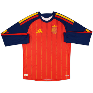2026-27 Spain Authentic Home L/S Shirt
