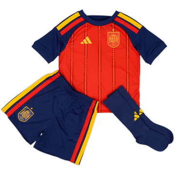 2026-27 Spain Home Full Kit (Little Kids)